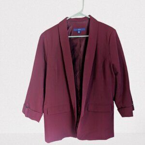 Apt 9 Women's Burgundy Blazer- PXL